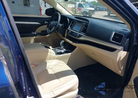 2015 Toyota Highlander Xle V6 from USA, damaged, VIN 5TDKKRFHXFS063228